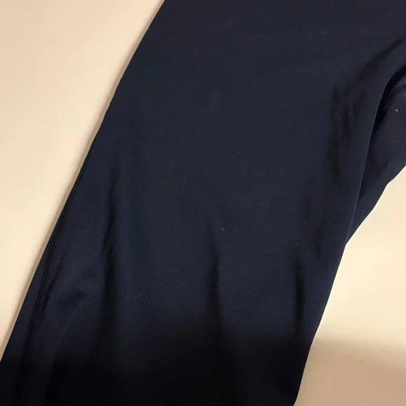 Garage Dark Blue Cross High-Waisted Leggings - Picture 4 of 7